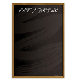 Eat and drink menu vector image