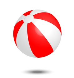 Beach ball vector image