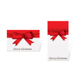 Merry christmas cards vector image