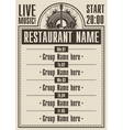 Live music vector image