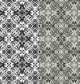 Set of seamless retro patterns vector image