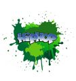 Graffiti background vector image