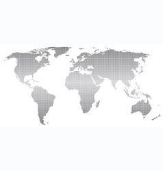 World map vector image