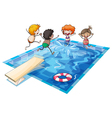 Kids vector image