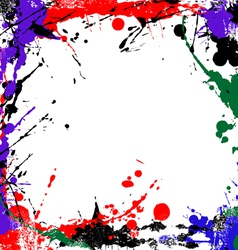 Coloured grunge art Coloured grunge art vector image