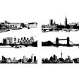 Cityscape vector image