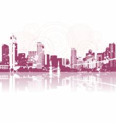 Cityscape vector image