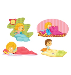 Girls vector image
