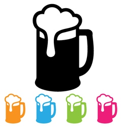 Beer icon vector image