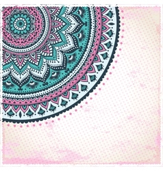 Beautiful Indian ornament vector image