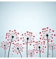 Dandelions vector image