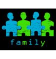 Family concept vector image