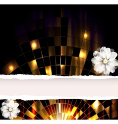 Disco ball vector image