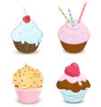 Cupcakes vector image