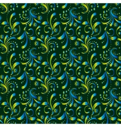 Floral background vector image