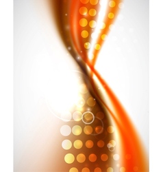 Smooth wave colorful background vector image