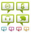 Collect business web icons vector image