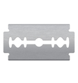Razor blade vector image