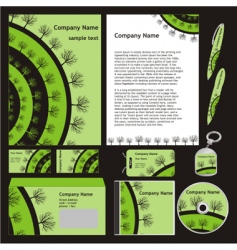 Business templates vector image
