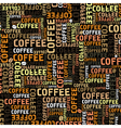 Coffee background vector image