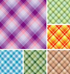 Plaid vector image