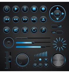 Control panel vector image