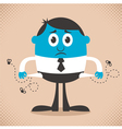 BROKE vector image