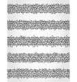 Musical structure vector image