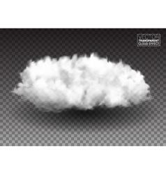 Fluffy white clouds Realistic design elements Fluffy white clouds Realistic design elements vector image