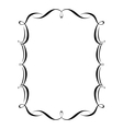 Calligraphy ornamental vector image
