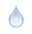 A water drop vector image