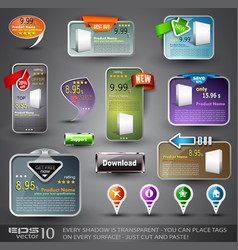 Web design vector image