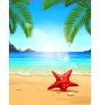 Seascape vector image