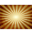 Distressed light burst background vector image