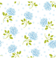 Seamless wallpaper pattern with roses Seamless wallpaper pattern with roses vector image