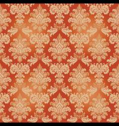 Vintage wallpaper pattern vector image