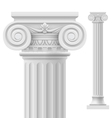 Roman column vector image