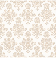 Damask Seamless floral pattern vector image