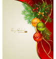 Christmas background vector image