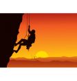 Climber vector image