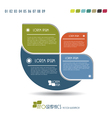 Modern Infographics template vector image