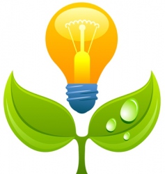Eco sign vector image