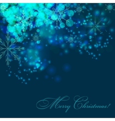 Abstract Christmas and New Year background vector image