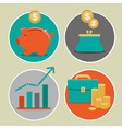 Money icon vector image