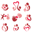 Love set vector image