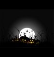 Halloween night vector image