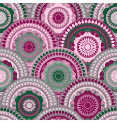 Vivid seamless pattern vector image