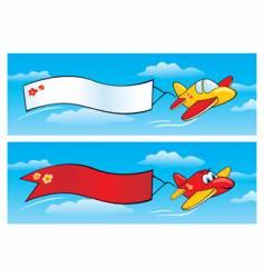Airplane vector image