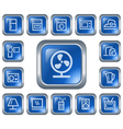 Home electronics buttons vector image
