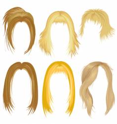 Hair styling vector image